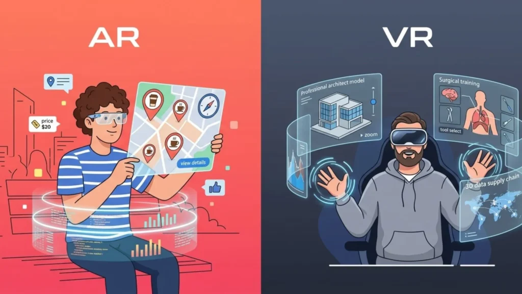 AR and VR technology